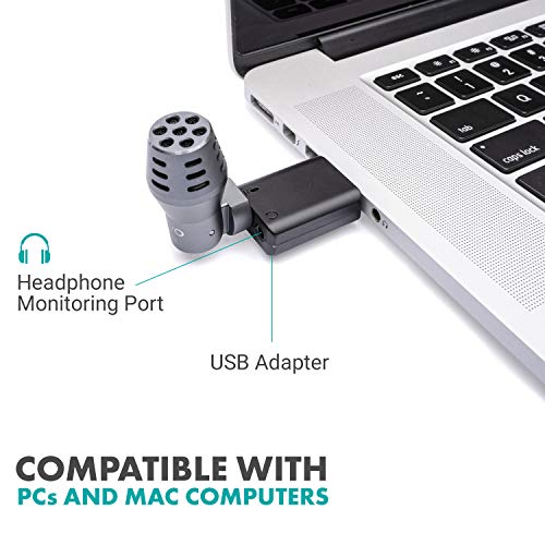 Movo DOM2-USB Mini microphone d'ordinateur USB omnidirectionnel – Image 2