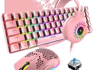 Clavier et souris de jeu mécaniques à