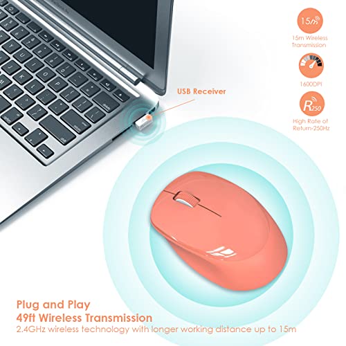 YXLILI Souris sans fil pour ordinateur portable – Image 2