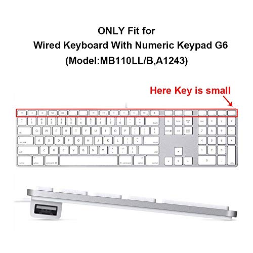 HRH Silicone Shortcuts Keyboard Cover Skin avec – Image 2