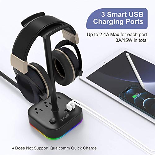 TROND Support de casque avec chargeur USB, – Image 2