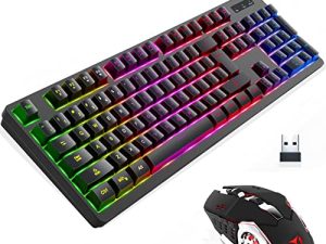 Clavier et souris de jeu sans fil