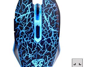VEGCOO C10 Souris de jeu sans fil