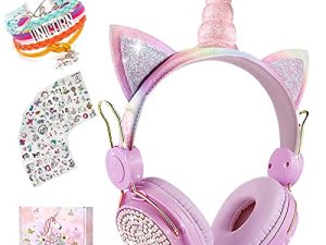 Écouteurs sans fil licorne pour enfants