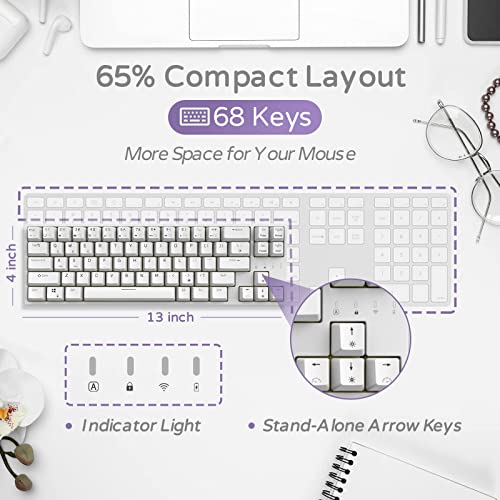 RK ROYAL KLUDGE RK68 Plus Clavier Mécanique, – Image 2