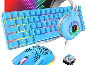 Clavier et souris de jeu mécaniques à