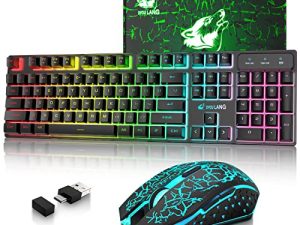 Combo clavier et souris de jeu sans