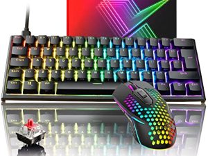 Combo clavier mécanique 60 % et souris