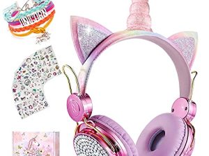 Écouteurs sans fil licorne pour enfants