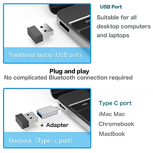 Souris sans fil rechargeable pour MacBook Air – Image 2