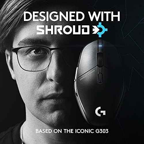 Souris gaming sans fil Logitech G303 Shroud-2