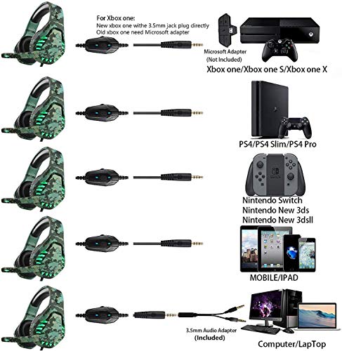 Butfulake Casque de jeu pour Nintendo Switch, – Image 2