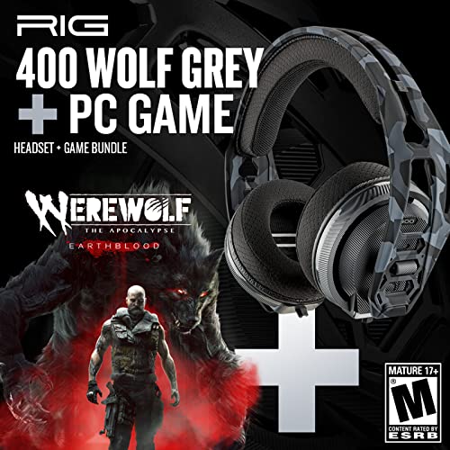Casque de jeu RIG 400HX Wolf Grey – Image 2