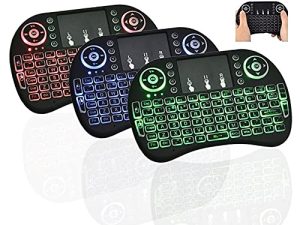 Mini clavier rétroéclairé Touchpad Mouse