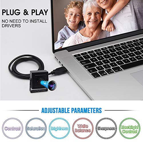 Caméra ELP 4K Mini caméra USB à – Image 2