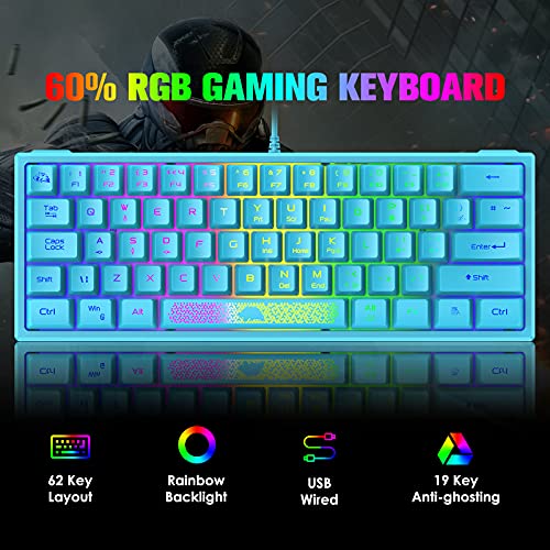 ZIYOU LANG K61 60% Clavier Gaming Mini-2