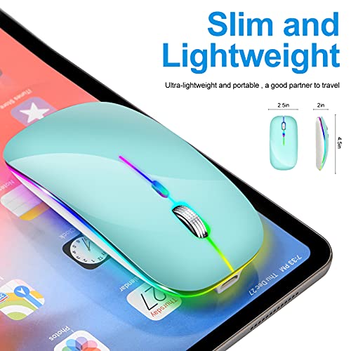 SAWEY LED Souris sans fil pour MacBook – Image 2
