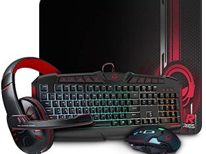 Kit de jeu HyperGear 4-en-1 clavier de