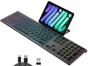 Clavier Bluetooth rechargeable ILAOLIU