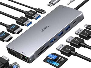 Station d'accueil USB C double moniteur