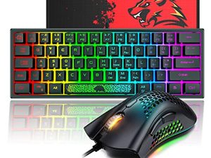 Combo clavier et souris de jeu à