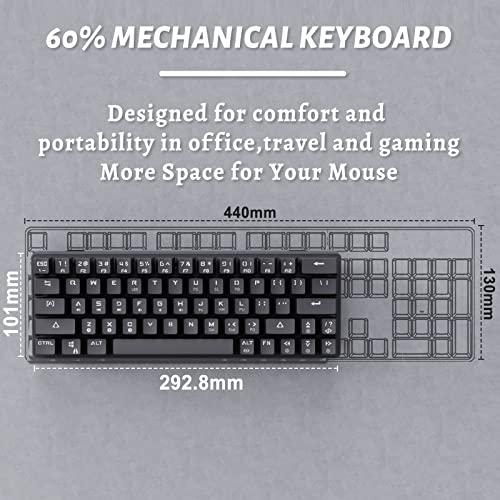 DIERYA DK63N Clavier de jeu mécanique filaire-2