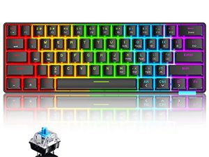 Clavier de jeu mécanique filaire sans fil