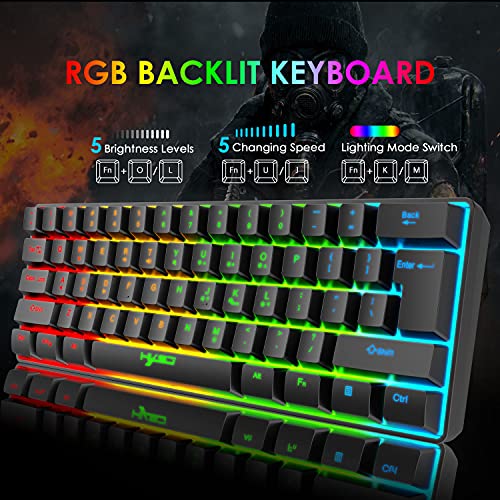 Combo clavier et souris de jeu filaire-4