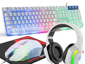 Ensemble clavier et souris de jeu filaire