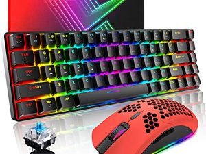 Clavier et souris de jeu mécaniques à