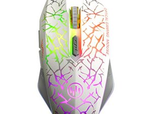 VEGCOO C12 Souris de jeu sans fil