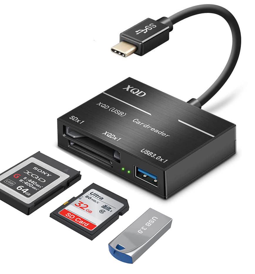 Lecteur de carte USB C XQD