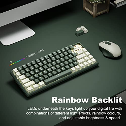 Xtremtec Clavier sans fil Bluetooth rétroéclairé hybride – Image 2