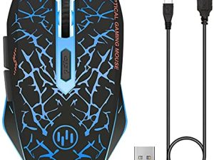 VEGCOO C12 Souris de jeu sans fil