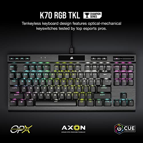 Corsair K70 RGB TKL CHAMPION SERIES Clavier – Image 2