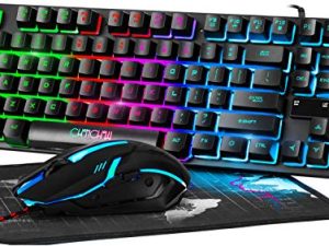 CHOCNHOW Clavier et souris de jeu filaire