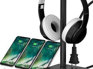 COZOO Support pour casque avec chargeur USB