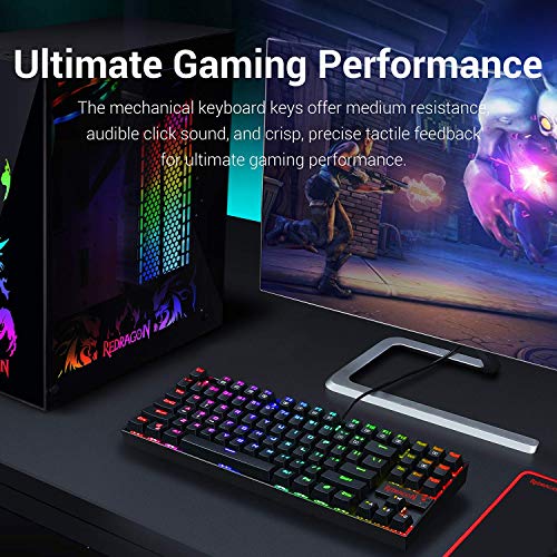 Redragon K552 Clavier de jeu mécanique RVB-2