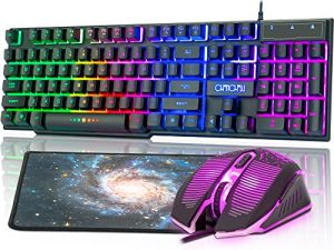 Combo clavier et souris filaire de jeu