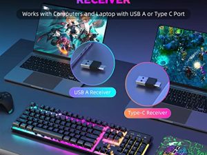 XINMENG Clavier et souris de jeu sans