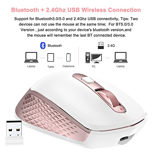 FENIFOX Souris USB Bluetooth pour plusieurs appareils – Image 2
