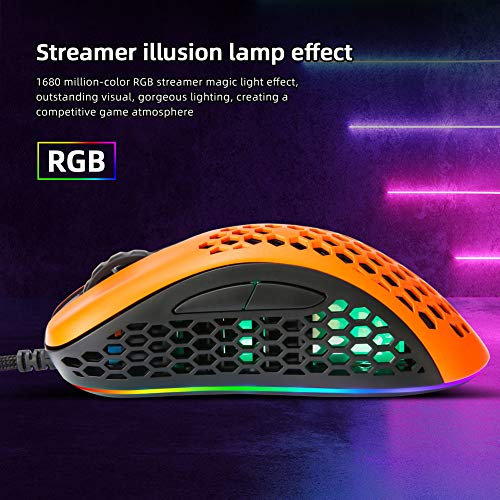 EQEOVGA D10 Pro Souris de jeu légère-2