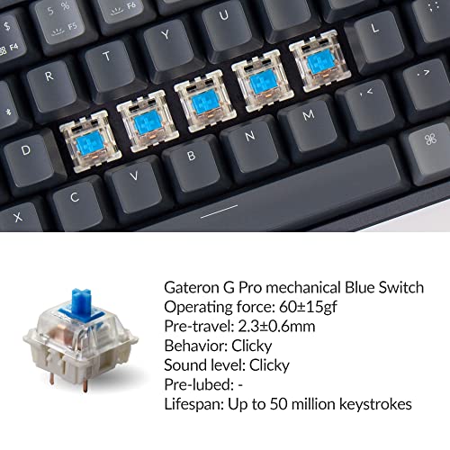 Keychron K14 70% Disposition 72 Touches Bluetooth – Image 2