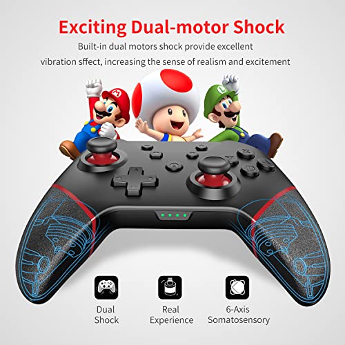 GCHT GAMING Switch Manette avec Boutons Arrière, – Image 2