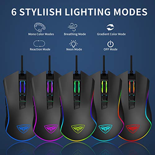 Souris de jeu CP3 filaire 5000 DPI-2