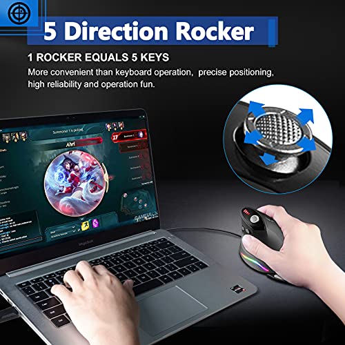 Souris de jeu avec bascule 5 D, – Image 2