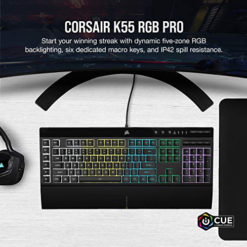CORSAIR K55 RGB PRO-Rétroéclairage RVB dynamique --2