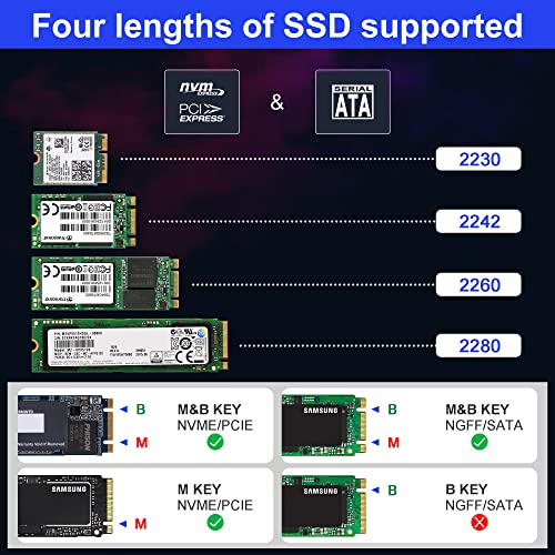Boîtier SSD M.2 NVMe et SATA sans – Image 2