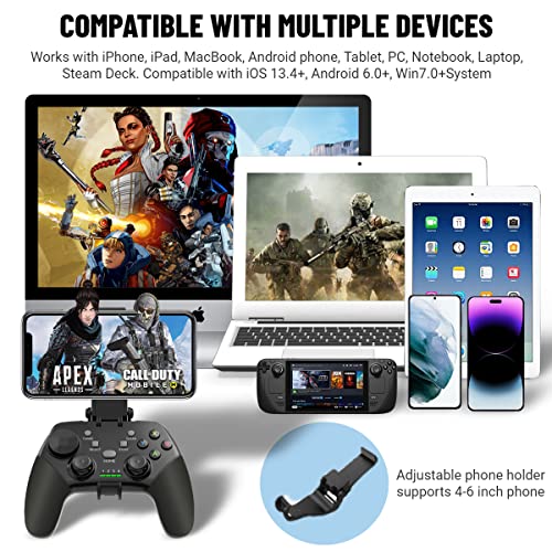 Contrôleur de jeu arVin pour iPhone/iOS/Android/PC/Steam Deck – Image 2