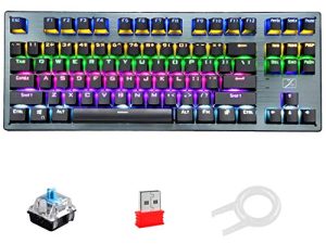 Clavier de jeu mécanique Bluetooth avec multi-rétroéclairé